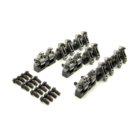 Speedmaster PCE261.1111 Fits Ford SB 289 302 351 Windsor Stainless Steel 1.6 Ratio Shaft Mount Roller Rockers