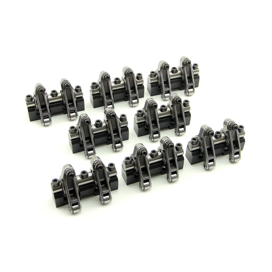 Speedmaster PCE261.1114 Fits Ford SB 289 302 351 Windsor Shaft 1.7 Zero Offset Stainless Steel Rocker Arms