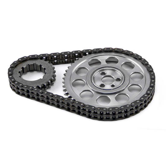 Speedmaster PCE264.1005 Fits Chevy BBC 454 Double Roller 9 Keyway Billet Steel Timing Chain Kit (Brs/Brg)