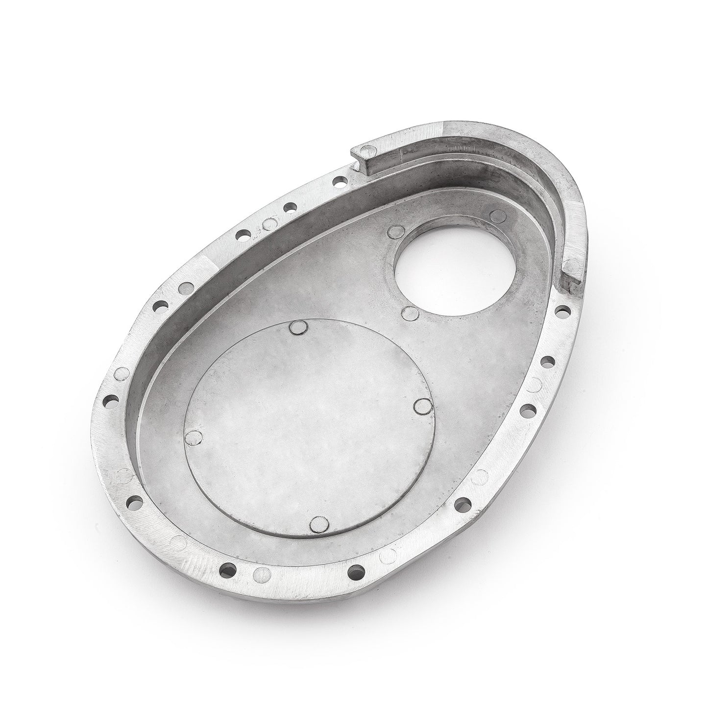 Speedmaster PCE265.1013 Fits Chevy SBC 350 Aluminum Timing Chain Cover Polished W/Gasket Seal & Bolts
