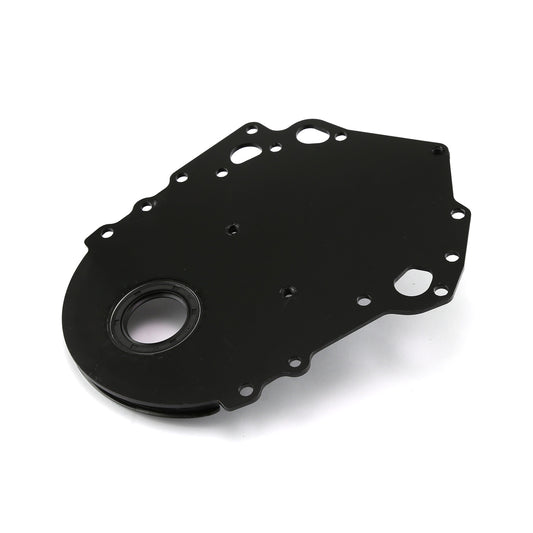 Speedmaster PCE265.1053 Fits Ford 302 351C Cleveland Black Aluminum Timing Cover With Seal