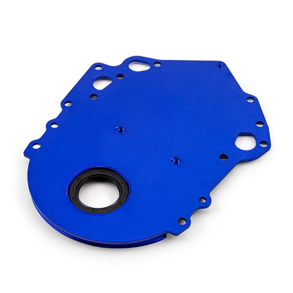 Speedmaster PCE265.1056 Fits Ford 302 351C Cleveland Blue Aluminum Timing Cover With Seal