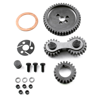 Speedmaster PCE267.1002 Fits Chevy SBC 350 Dual Idler Noisey Timing Gear Drive Set
