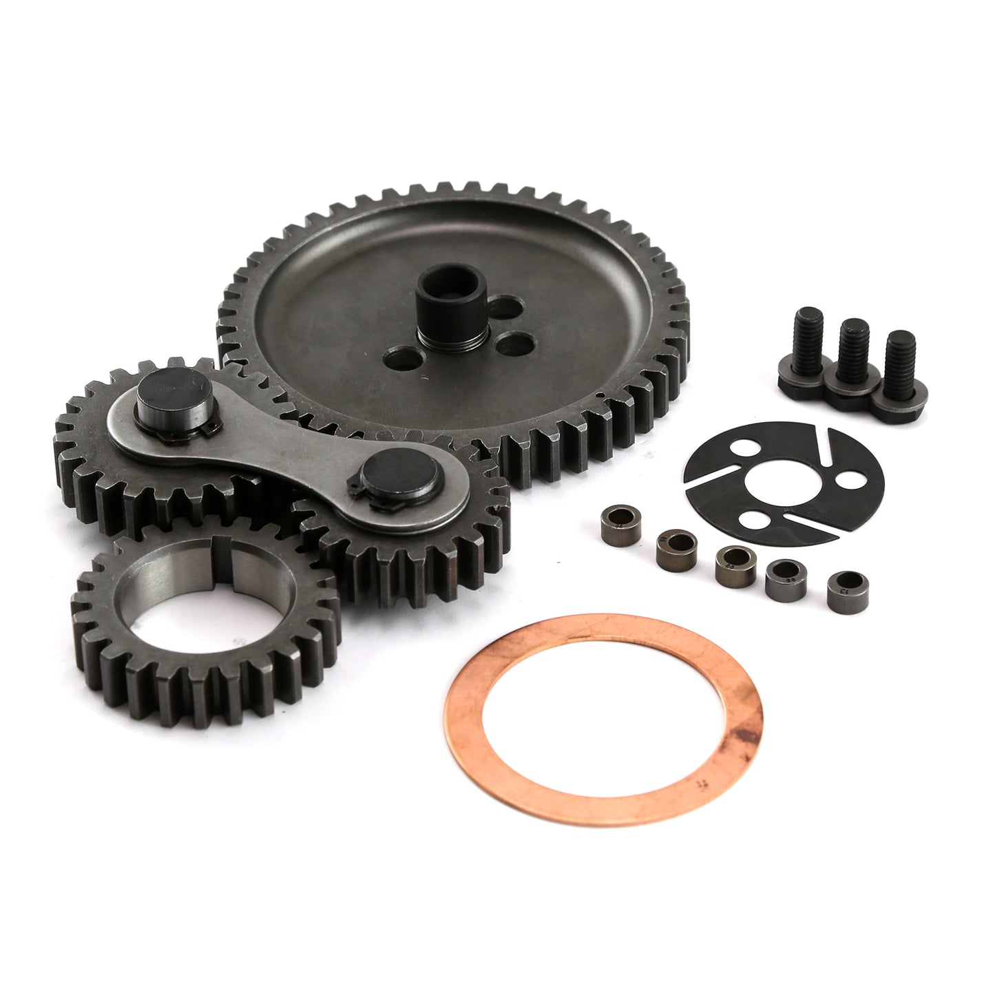 Speedmaster PCE267.1003 Fits Chevy BBC 454 Dual Idler Noisey Timing Gear Drive Set