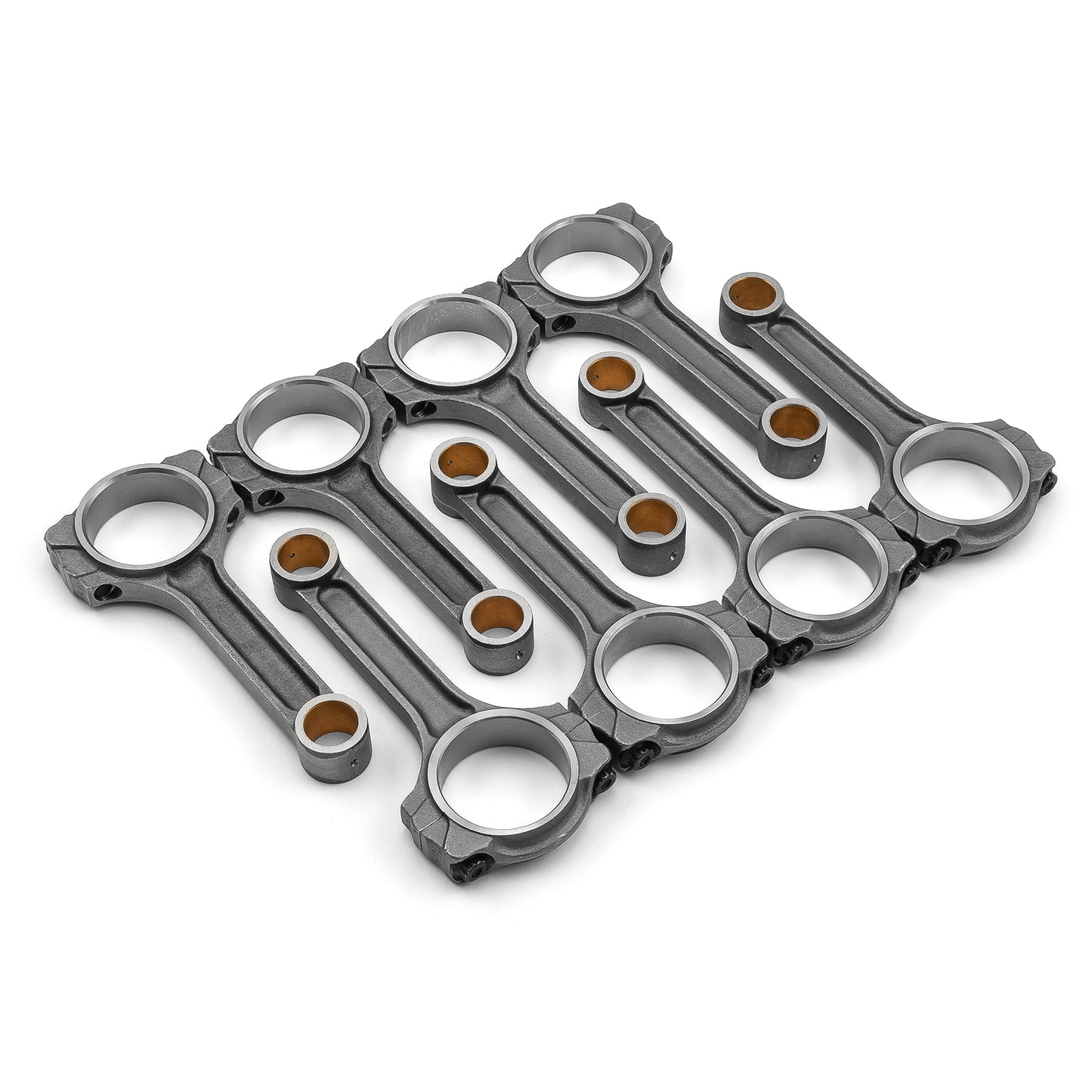 Speedmaster PCE274.1127 I Beam 6.000" 2.100" .927" Bronze Bush 5140 Connecting Rods Suits: Fits Chevy SBC 350