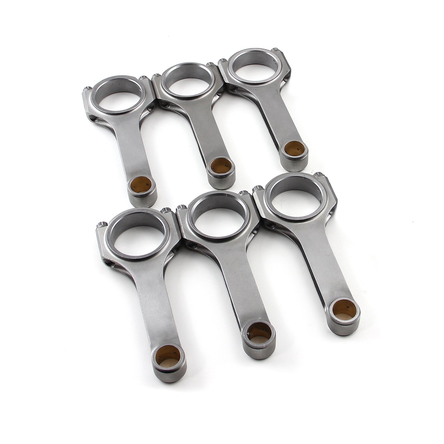 Speedmaster PCE274.1022 H Beam 5.700" 2.000" .927" Bronze Bush 4340 Connecting Rods Fits Chevy 194 230 292