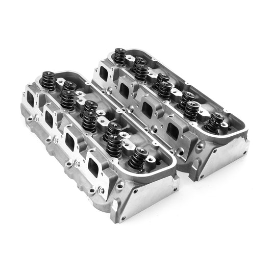 Speedmaster PCE281.2032 Fits Chevy BBC 454 320cc 119cc Solid Flat Assembled Cylinder Heads