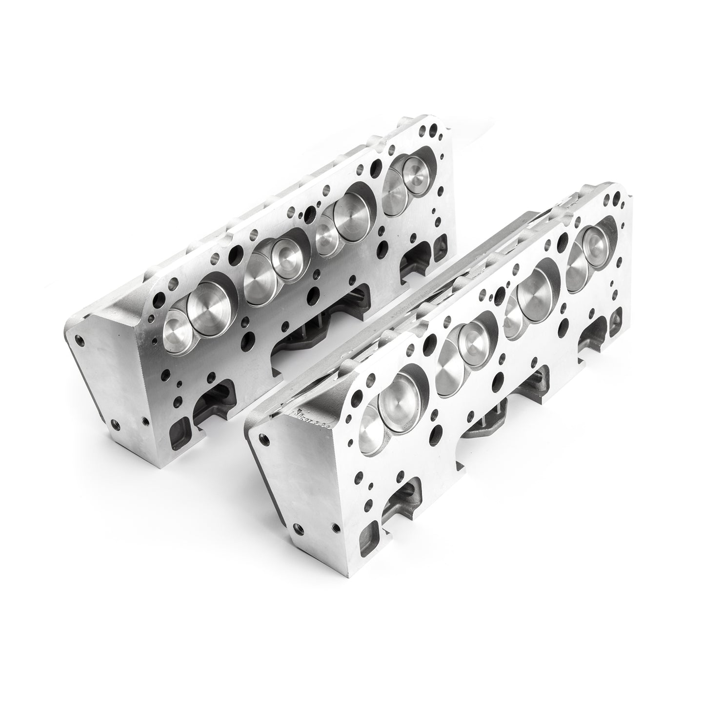 Speedmaster PCE281.2003 Fits Chevy SBC 350 190cc 64cc Angle Hydraulic Roller Assembled Cylinder Heads