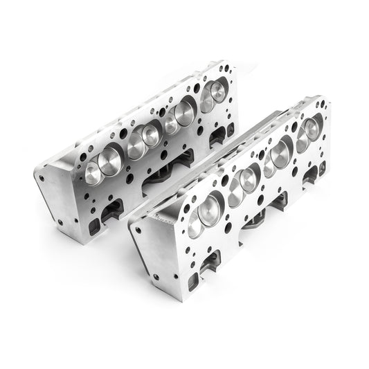 Speedmaster PCE281.2005 Fits Chevy SBC 350 190cc 64cc Straight Solid Flat Assembled Cylinder Heads