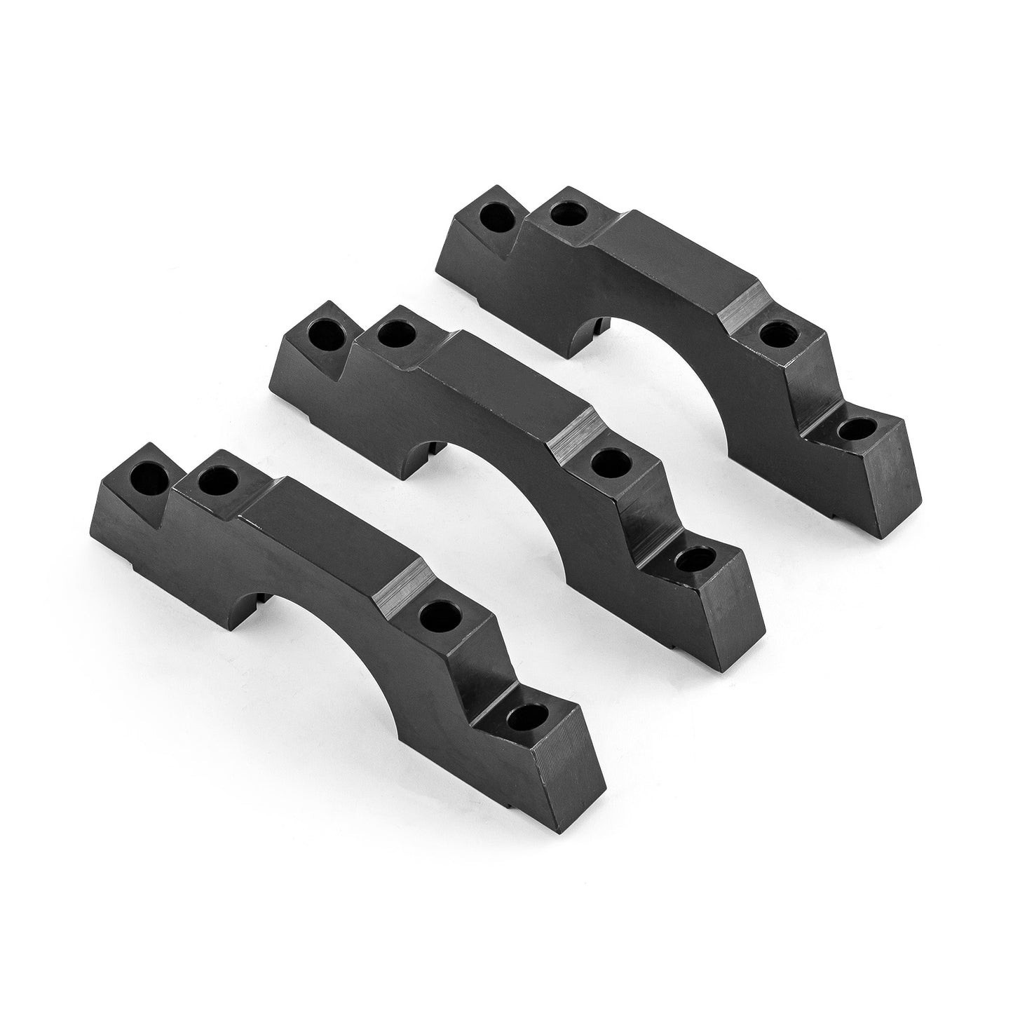 Speedmaster PCE289.1004 Fits Chevy 400 OEM 2 Bolt To 4 Bolt Splayed Billet Steel Main Caps (Middle 3 Caps)