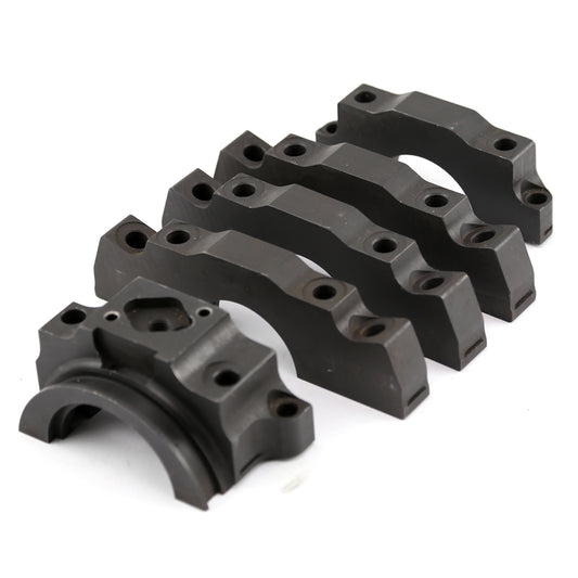 Speedmaster PCE289.1018 Fits Chevy 350 Complete 4 Bolt Splayed Steel Main Caps (5 Caps)