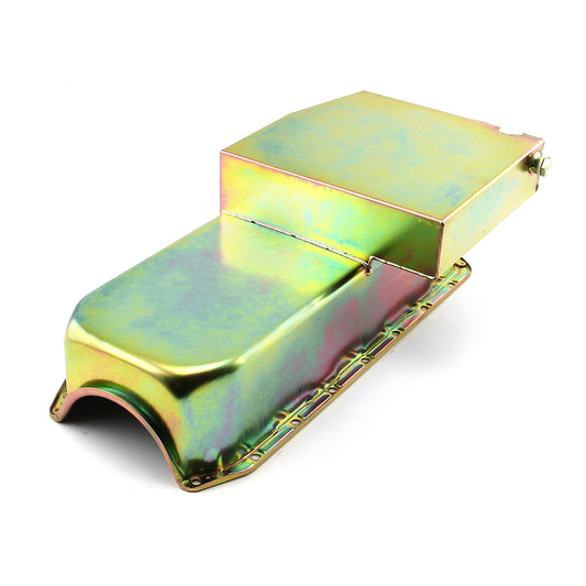 Speedmaster PCE300.1022 Fits Chevy SBC 350 7Qt Circle Track LH Side 2Pcs Rms Zinc Oil Pan