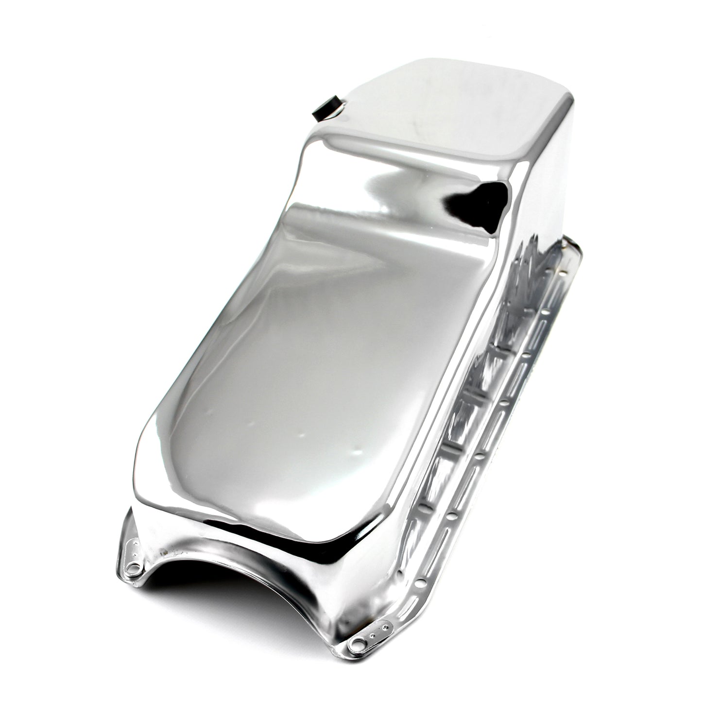 Speedmaster PCE300.1028 Fits Chevy SBC 350 Rear Sump LH Side 2Pcs Rms Chrome Oil Pan