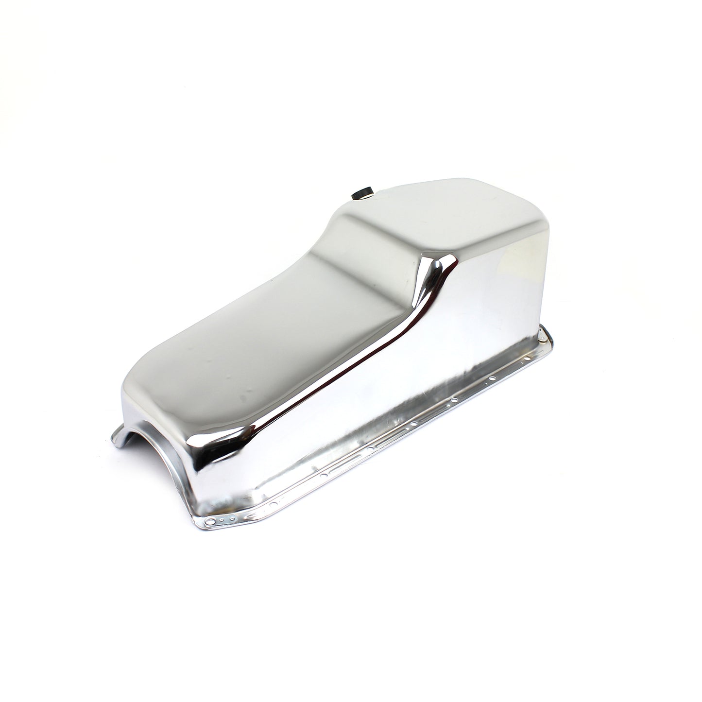 Speedmaster PCE300.1028 Fits Chevy SBC 350 Rear Sump LH Side 2Pcs Rms Chrome Oil Pan