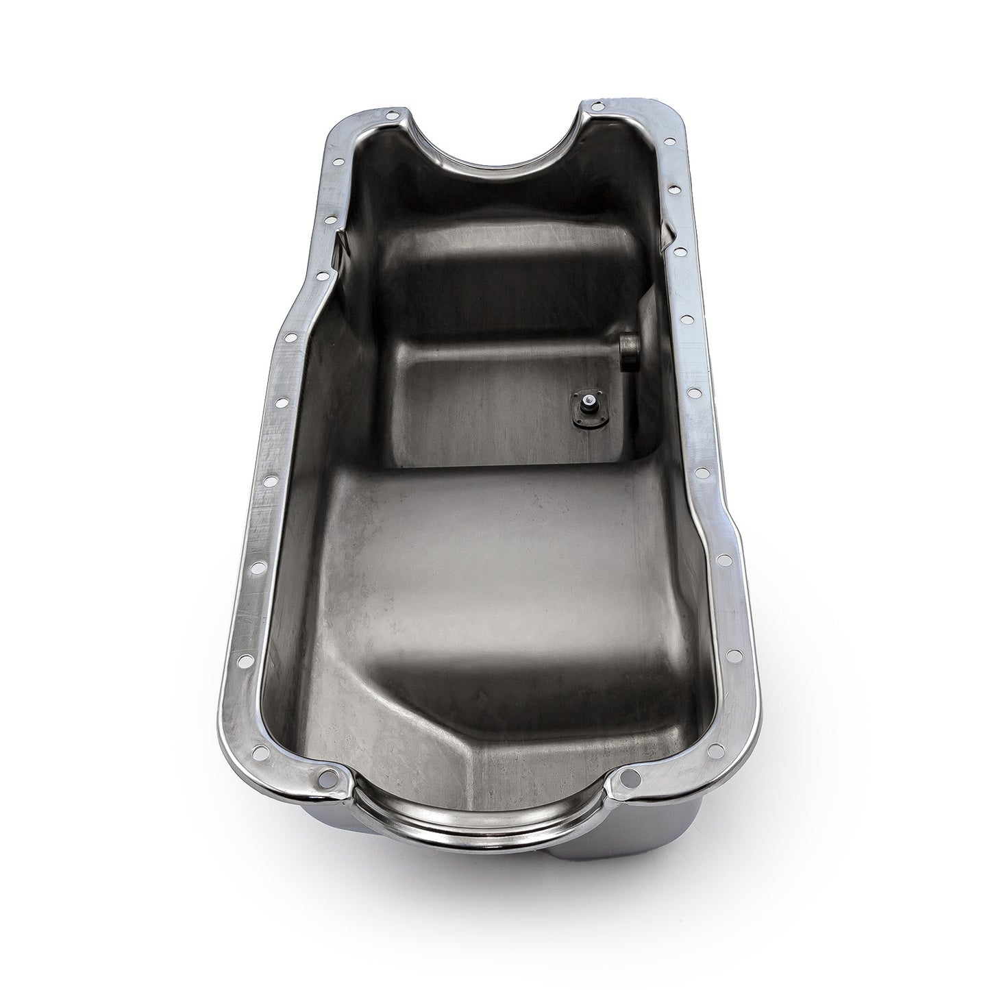 Speedmaster PCE300.1067 Fits Ford SB 289 302 Windsor Fox Body Dual Sump Chrome Oil Pan