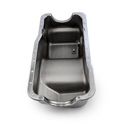 Speedmaster PCE300.1067 Fits Ford SB 289 302 Windsor Fox Body Dual Sump Chrome Oil Pan