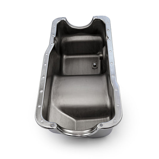 Speedmaster PCE300.1067 Fits Ford SB 289 302 Windsor Fox Body Dual Sump Chrome Oil Pan