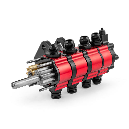 Speedmaster PCE303.1026 Universal Billet Aluminum 5 Stage Dry Sump Oil Pump [Stock Car Drag]