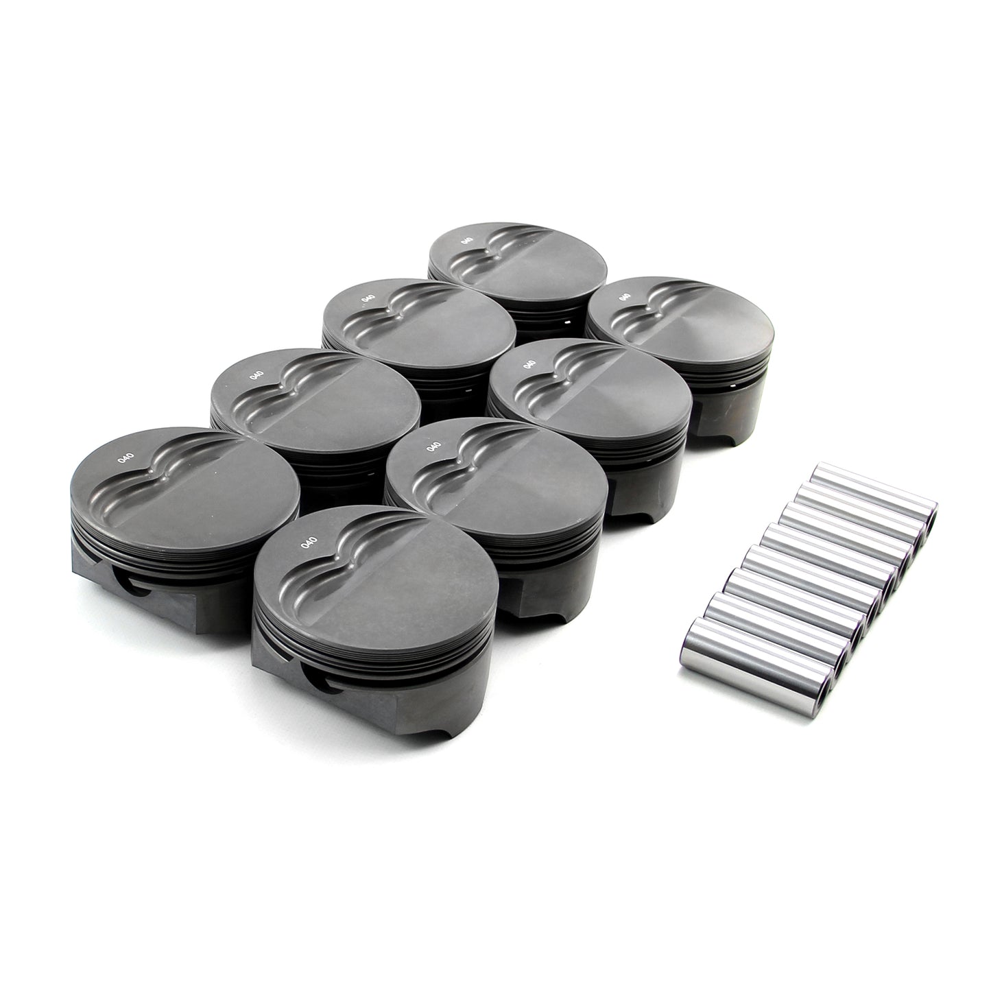 Speedmaster PCE305.1080 Fits Chevy SBC 383 Ci 6.0" 4.030" 1.125" 0.927" Flat Top Coat Hyper Pistons