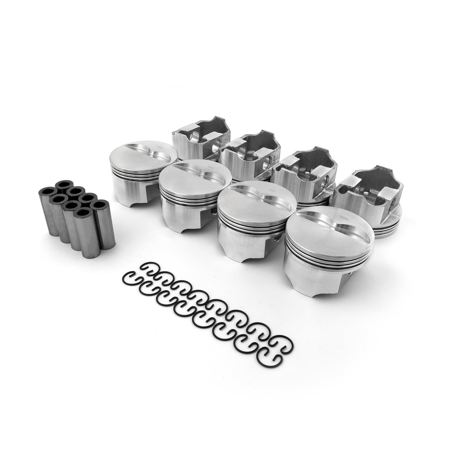 Speedmaster PCE305.1044 Fits Chevy SBC 383 Ci 5.7" 4.020" 1.425" 0.927" Flat Top Hyper Pistons [2VR]