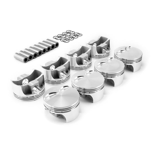Speedmaster PCE305.1124 Fits Chevy LS1 3.905" Bore 1.065" .927" Flat Top Forged Pistons