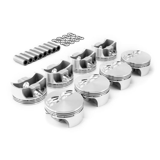 Speedmaster PCE305.1122 Fits Chevy LS2 4.005" Bore 1.115" .927" Flat Top Forged Pistons