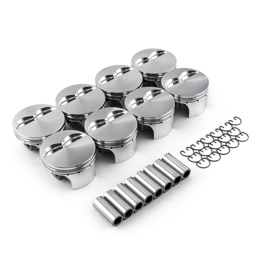 Speedmaster PCE305.1014 Fits Chevy SBC 383 Ci 5.7" 4.060" 1.425" 0.927" Flat Top Forged Pistons