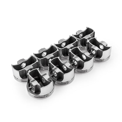 Speedmaster PCE305.1012 Fits Chevy SBC 383 Ci 5.7" 4.030" 1.425" 0.927" Flat Top Forged Pistons