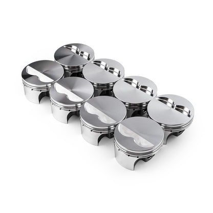 Speedmaster PCE305.1013 Fits Chevy SBC 383 Ci 5.7" 4.040" 1.425" 0.927" Flat Top Forged Pistons