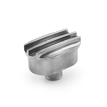 Speedmaster PCE309.1021 Nostalgic Finned Valve Cover Aluminum Breather Billet Cap (Push In)