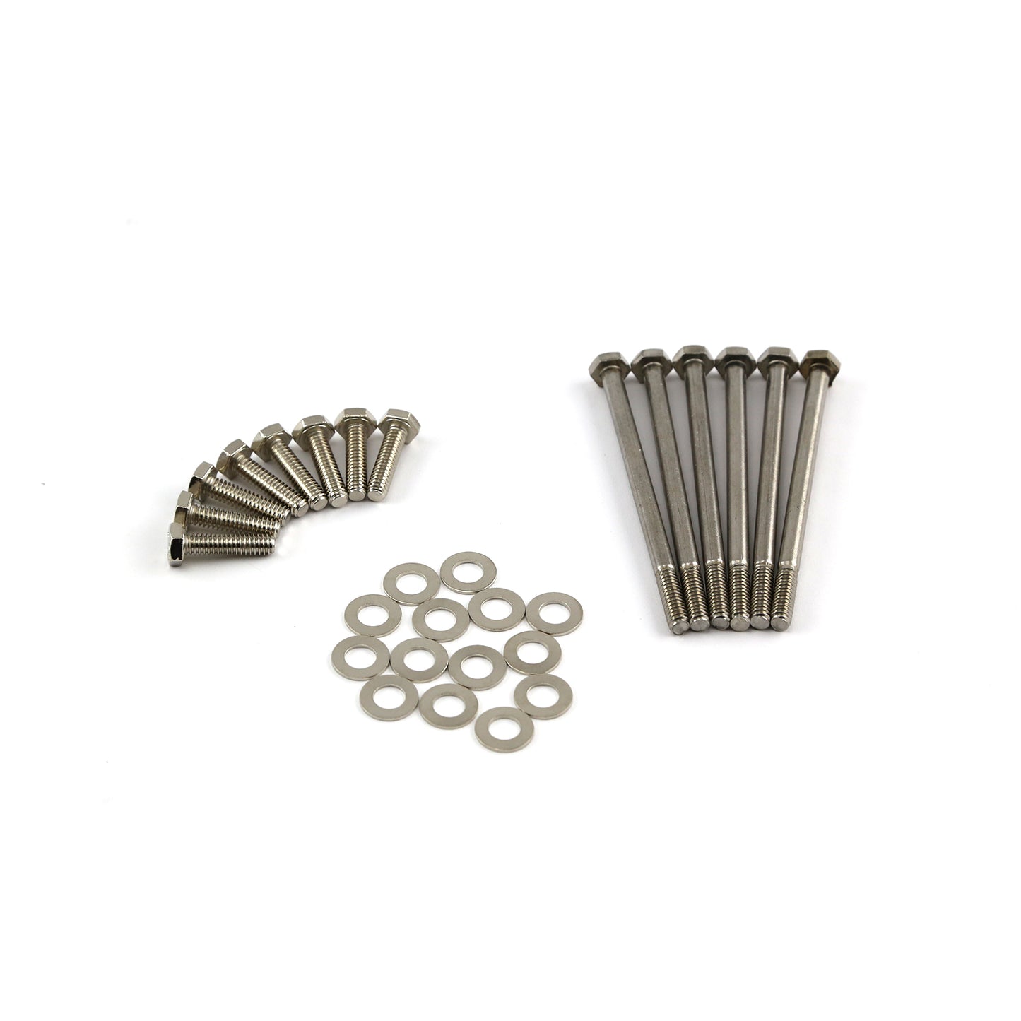 Speedmaster PCE310.1005 5" Stainless Steel Valve Cover Bolts - W/ 1/4 Thread (Long)