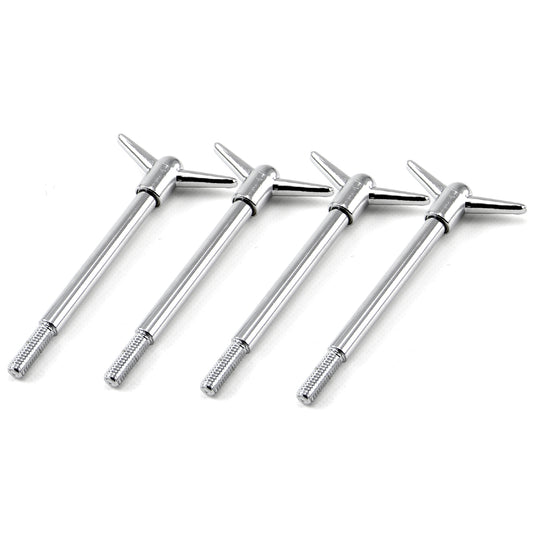 Speedmaster PCE310.1016 Valve Cover Nuts 3 1/2" Tall 2-Pc Wing Nut 5/16-18x1" Threads - Set Of 4