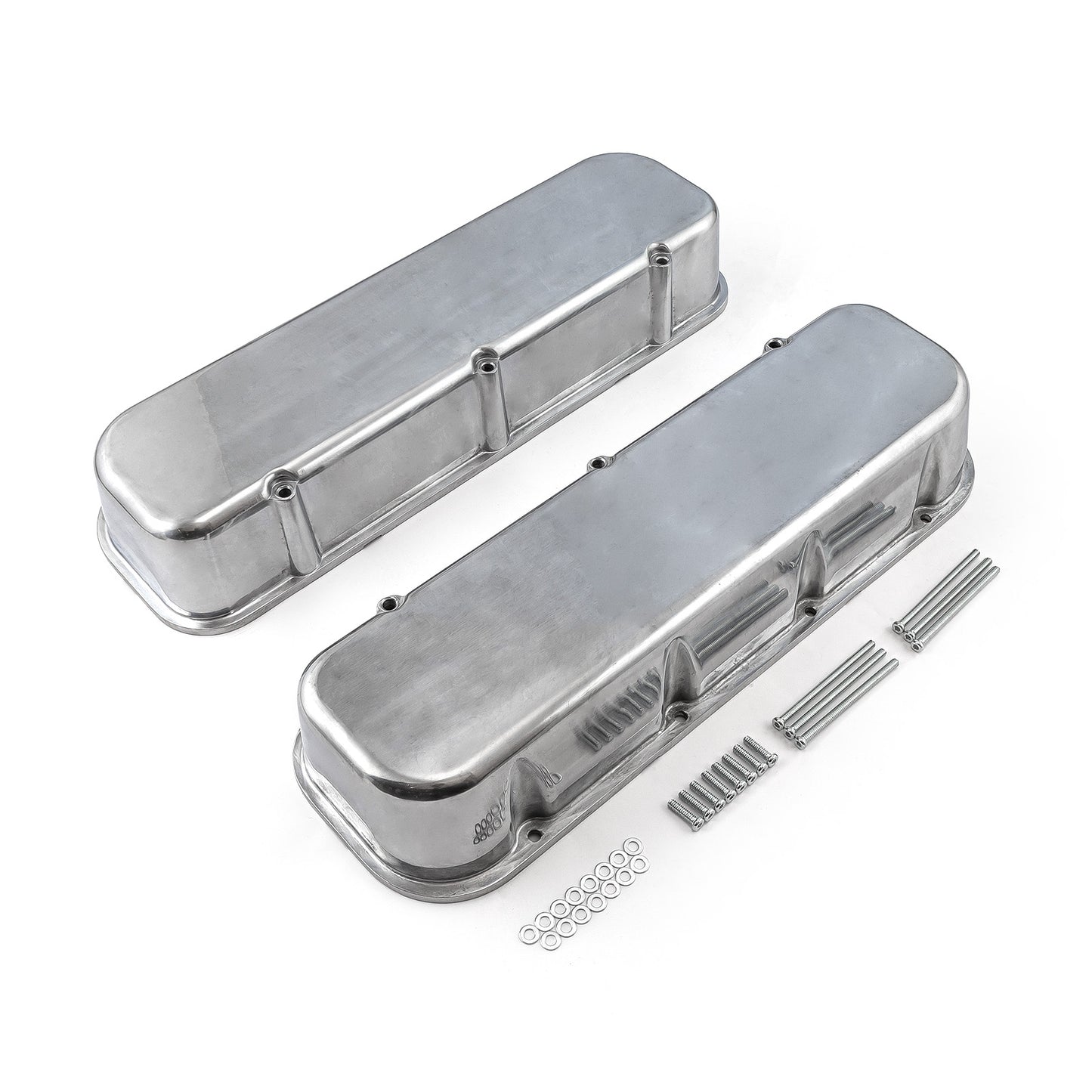 Speedmaster PCE314.1027.01 Fits Chevy BBC 454 Aluminum Plain Valve Cover - Tall W/o Hole