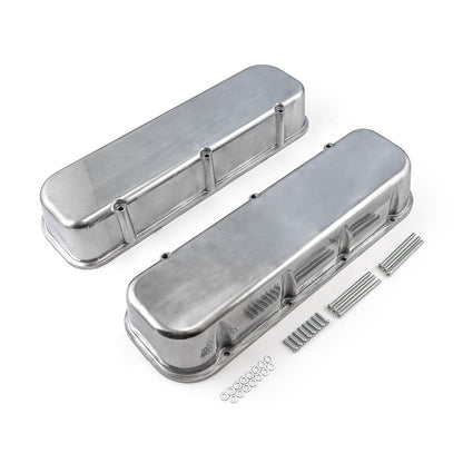 Speedmaster PCE314.1027.01 Fits Chevy BBC 454 Aluminum Plain Valve Cover - Tall W/o Hole