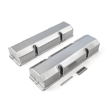 Speedmaster PCE314.1101.02 Fits Chevy SBC 350 Fabricated Valve Covers Satin Tall W/o Hole