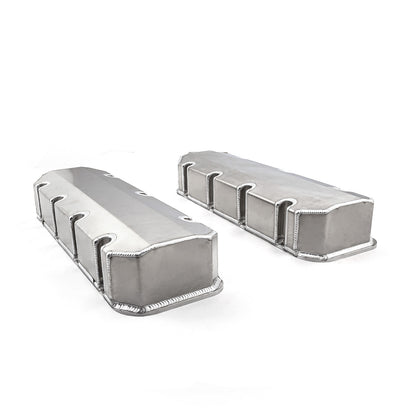 Speedmaster PCE314.1111.01 Fits Chevy BBC 454 Fabricated Valve Covers Satin Tall W/o Hole