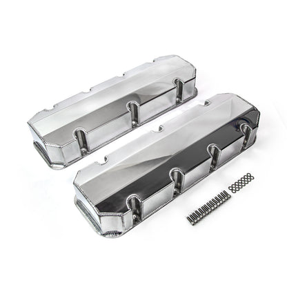 Speedmaster PCE314.1111.02 Fits Chevy BBC 454 Fabricated Valve Covers Polished Tall W/o Hole