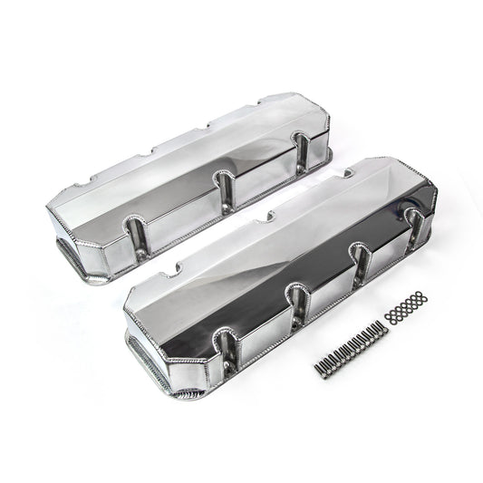 Speedmaster PCE314.1111.02 Fits Chevy BBC 454 Fabricated Valve Covers Polished Tall W/o Hole