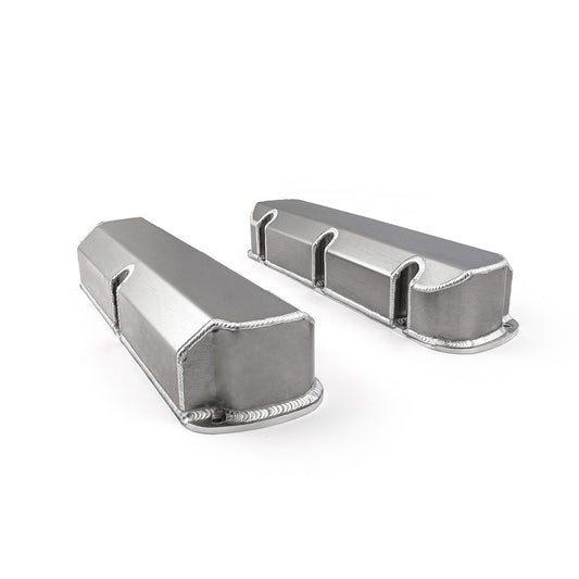 Speedmaster PCE314.1115.01 Fits Ford SB 289 302 351 Windsor Fabricated Valve Covers Satin Tall W/o Hole
