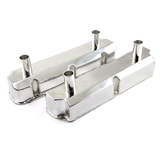 Speedmaster PCE314.1120.01 Fits Ford SB 289 302 351 Windsor Satin Fabricated Circle Track Valve Covers Tall
