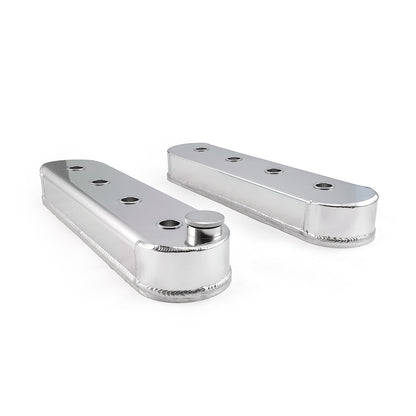 Speedmaster PCE314.1131 Fits Chevy LS1 LS2 LS3 LS6 LS7 Polished Fabricated Valve Covers - W/o Coil Mounts