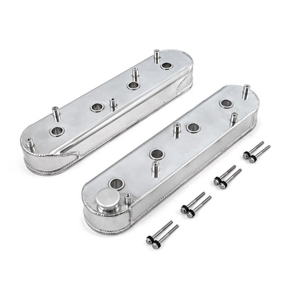 Speedmaster PCE314.1132.01 Fits Chevy LS1 LS2 LS3 LS6 LS7 Polished Fabricated Valve Covers - W/ Coil Mounts