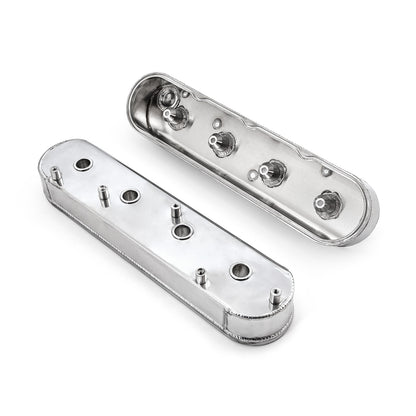 Speedmaster PCE314.1132.01 Fits Chevy LS1 LS2 LS3 LS6 LS7 Polished Fabricated Valve Covers - W/ Coil Mounts