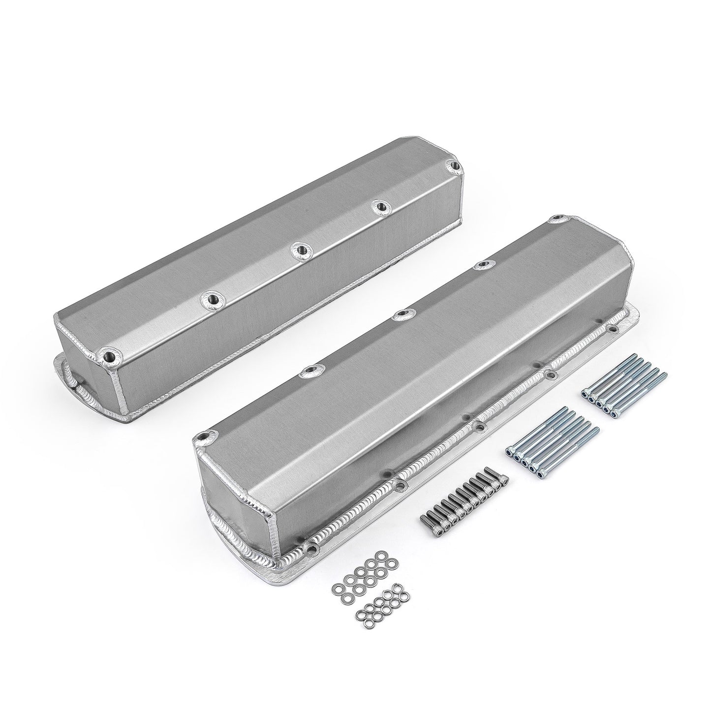 Speedmaster PCE314.1171.01 Fits Oldsmobile 350 400 425 455 Fabricated Valve Covers - Satin