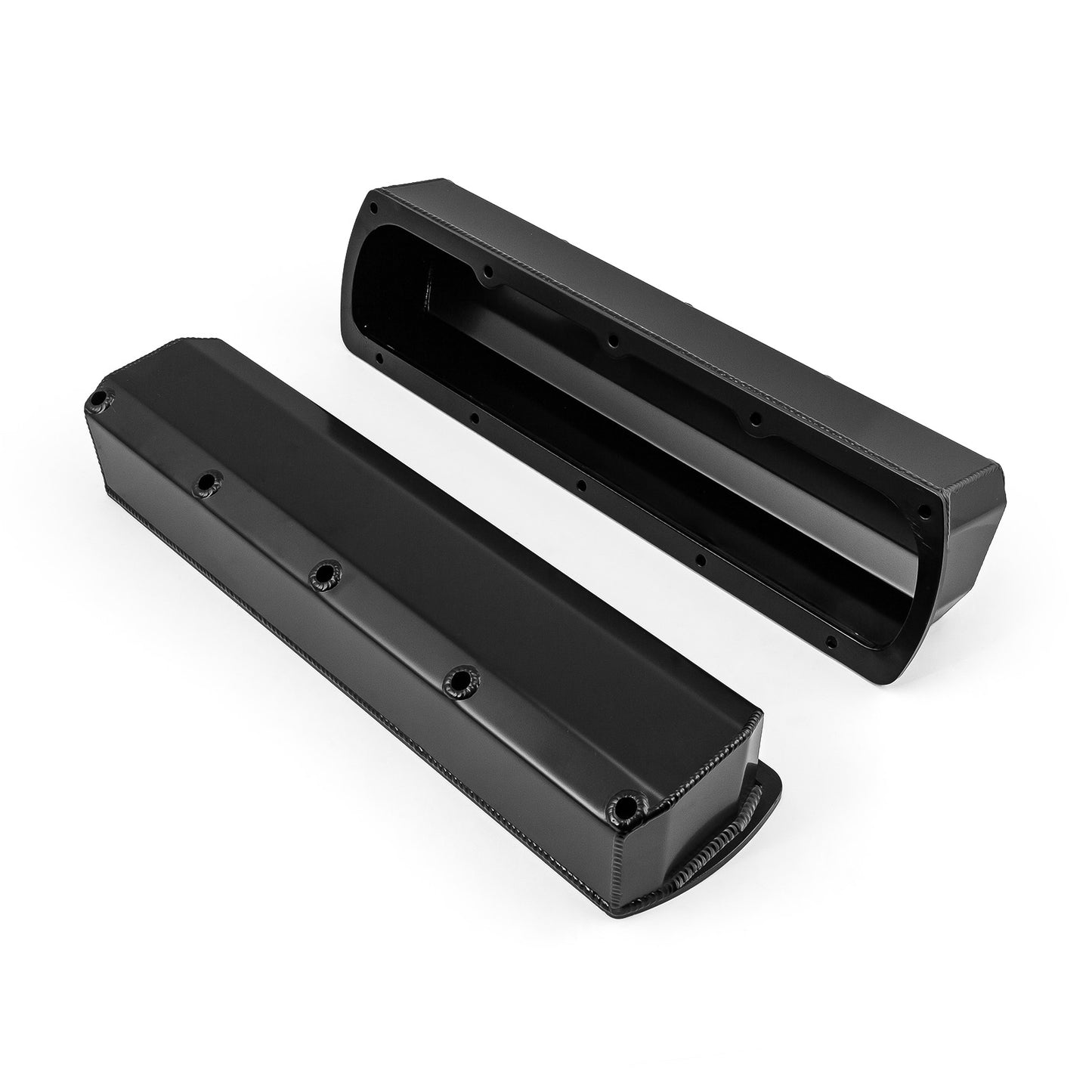 Speedmaster PCE314.1171.03 Fits Oldsmobile 350 400 425 455 Fabricated Valve Covers - Black