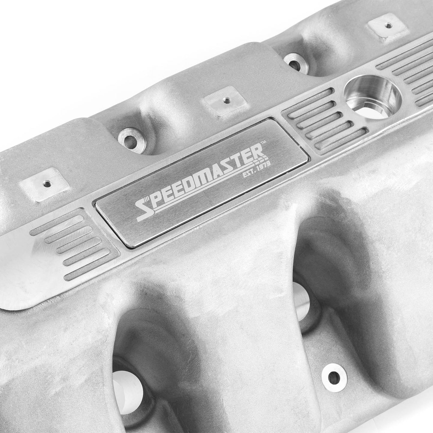 Speedmaster PCE314.1243.04 Fits Ford Boss 429 Cast Aluminum Valve Covers - Logo Silver