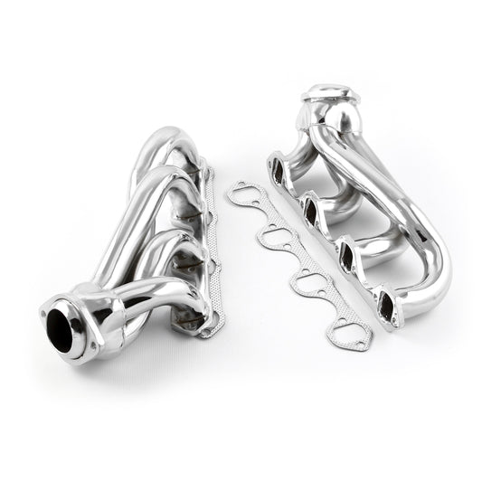 Speedmaster PCE316.1001 Fits Ford SB 289 302 351 Windsor Fits Mustang 1979-93 Chrome Exhaust Headers
