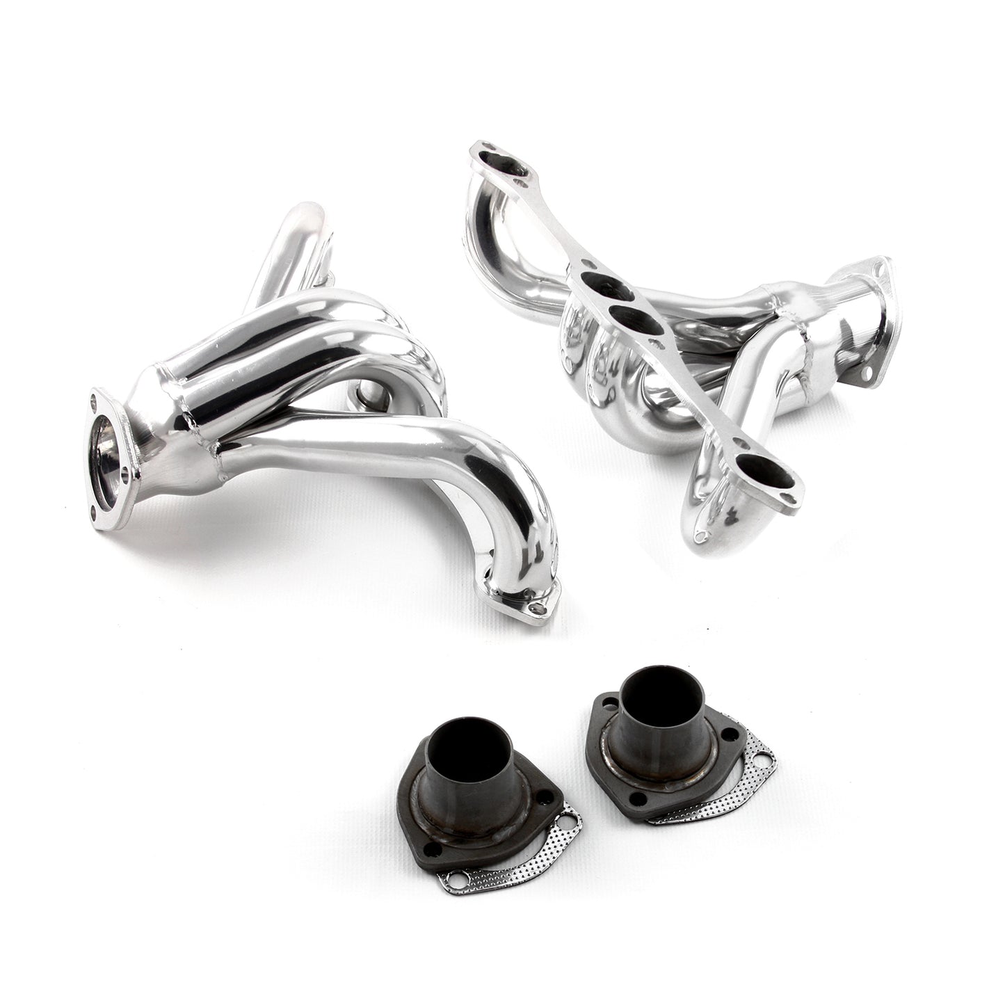 Speedmaster PCE316.1012 Fits Chevy SBC 350 1 5/8" Block Hugger Stainless Steel Exhaust Headers