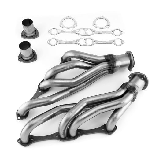 Speedmaster PCE316.1020 Fits Chevy SBC 350 Chevelle Camaro 1967-81 Raw Steel Exhaust Headers