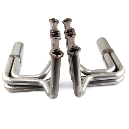 Speedmaster PCE316.1094 Fits Chevy SBC 350 1932 Hi-Boy Raw Steel Exhaust Headers